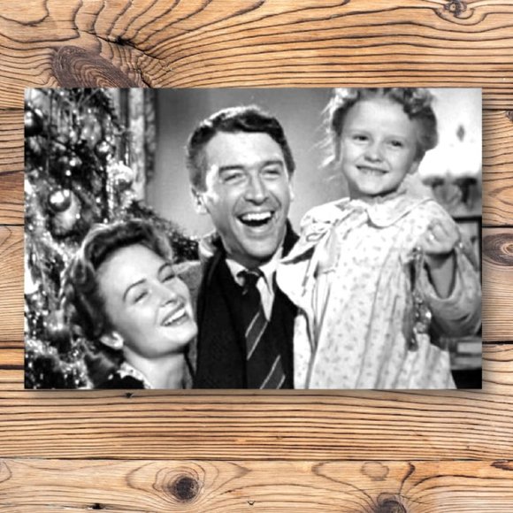 It's a‎ Wonderful Life James Stewart Refrigerator Locker Fridge Magnet - Picture 1 of 2